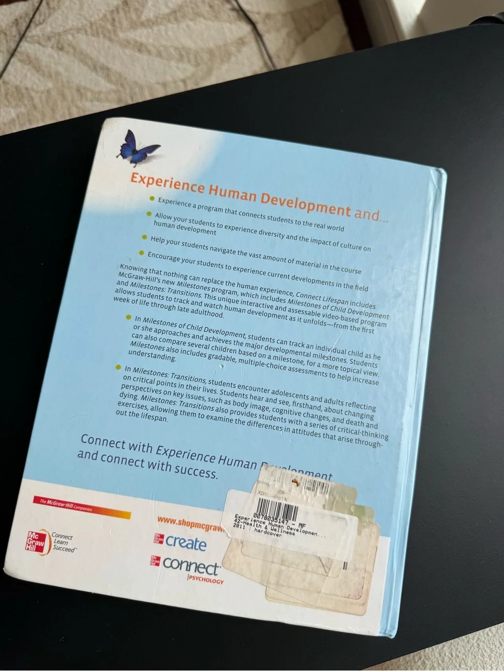 Experience Human Development 12th Edition Papalia Feldman McGraw Hill Textbook